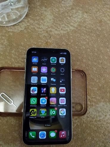 google pixel 8a: IPhone Xr, Б/у, 64 ГБ, Белый, Чехол — 2