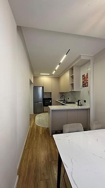 office rent: 2 комнаты, Фрунзе мкр., Риэлтор, Парам без детей, от 6 месяцев, С мебелью — 6