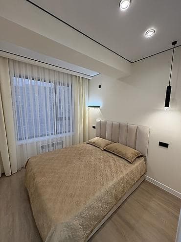 рахат резиденс: 1 комната, 42 м², Элитка, 9 этаж, Евроремонт — 1