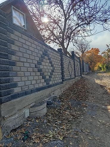 Кызматтар: Кладка заборов из облицовочного кирпича/блока - Сооружение — 2