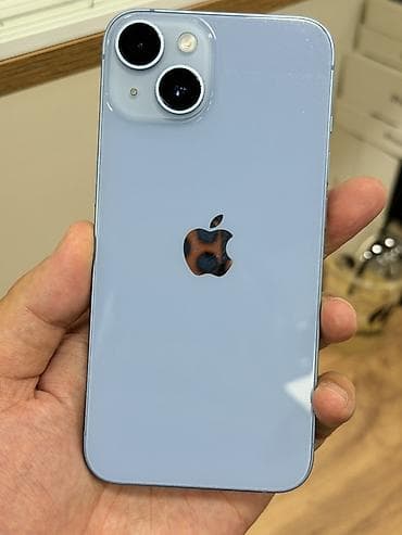 microsoft surface: IPhone 14, Б/у, 128 ГБ, Голубой, Защитное стекло, Чехол, 78 % — 8