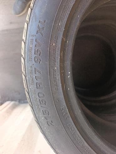 w210 55: Шины 215 / 50 / R 17, Лето, Б/у, Комплект, Легковые, Корея, Kumho — 2