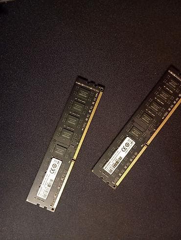 Оперативная память (RAM): Оперативная память, Б/у, 8 ГБ, DDR3, 1600 МГц, Для ПК — 4