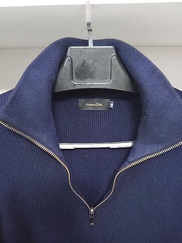 Рубашки: Мужской свитер, 4XL, Massimo Dutti, Б/у, цвет - Черный, Самовывоз — 5