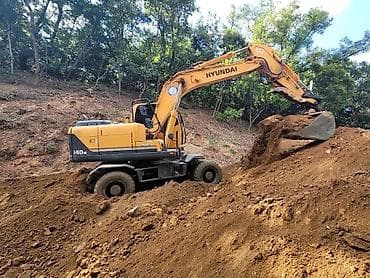 Услуги экскаватора: Экскаватор | Канализация, септик, Демонтаж, Выкорчевывание пней — 1