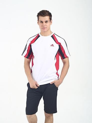 футболка adidas: Мужская спортивная футболка ADIDAS ROTIT Climalite - Х.Б. азмеры от — 1