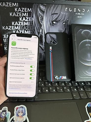 aifon 12pro: IPhone 12 Pro, Б/у, 256 ГБ, Графит, Зарядное устройство, Защитное стекло, Чехол, 744 % — 4