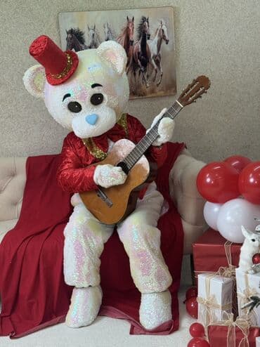 карнавальные костюмы прокат: Ростовая кукла, Новогодний герой, Медведь — 1