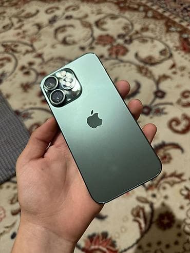 iphone 13 pro новый: IPhone 13 Pro, Б/у, 256 ГБ, Alpine Green, Защитное стекло, 84 % — 1