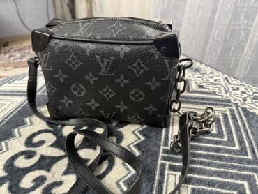 Сумки: Классическая сумка, Louis Vuitton, Материал: Экокожа, Регулируемый ремень, Женские — 2