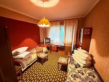 105: 4 комнаты, 80 м², Ак-Эмир рынок 105 серия, 1 этаж, Старый ремонт — 1