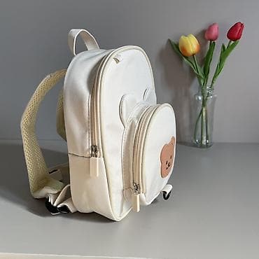 american eagle: Детская сумочка через плечо Kuromi (фиолетовая,розовая). Рюкзак — 5