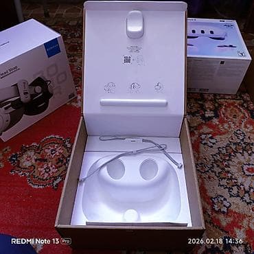 очки вертикальной реальности: Meta Quest 3 (512 ГБ) + аксессуары BOBOVR В идеальном состоянии — 9