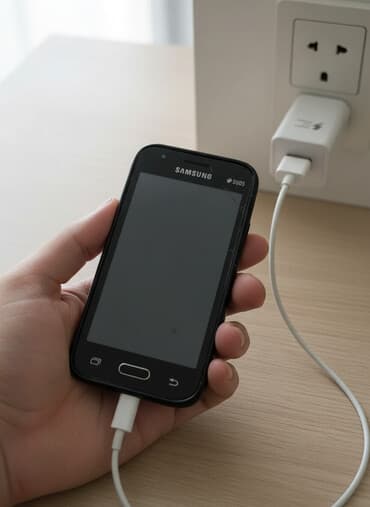 афон телефон: Samsung E2152 Duos Lite, Б/у, цвет - Черный, 2 SIM — 1