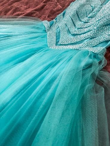 Личные вещи: Платье нью-йоркского бренда terani couture Вышивка ручной работы — 3