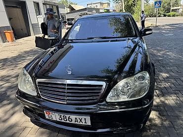 Транспорт: Mercedes-Benz S-class AMG: 2003 г., Автомат, Седан — 6