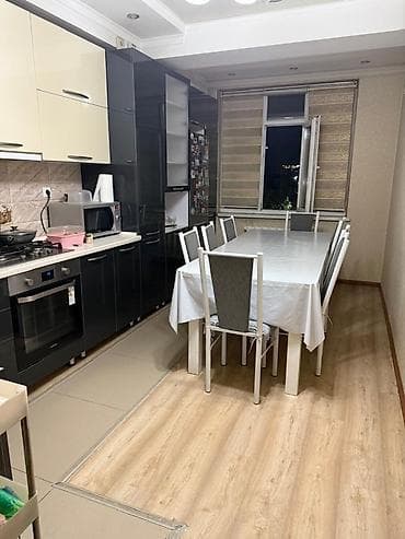 osh flat: 2 комнаты, Джал мкр (в т.ч. Верхний, Нижний, Средний) Собственник, Семейным, от 6 месяцев, С мебелью полностью — 8