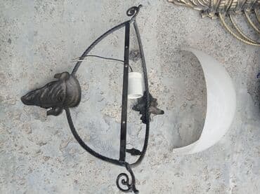 солнычный свет: Настенные светильники из металла количество 5 шт. Цена за все — 3