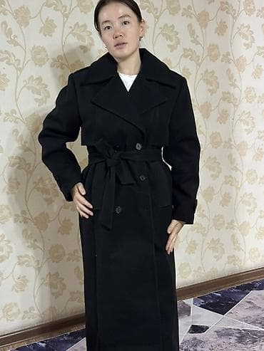 тренч плащ: Плащ, Тренчкот, Двубортная модель, 4XL, 3XL, XL — 4