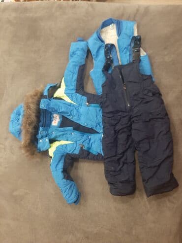 детские машины на аккумуляторе с пультом бишкек: Синяя Зимняя тройка штаны жилетка куртка на возраст 1,5-2 года 700 — 3