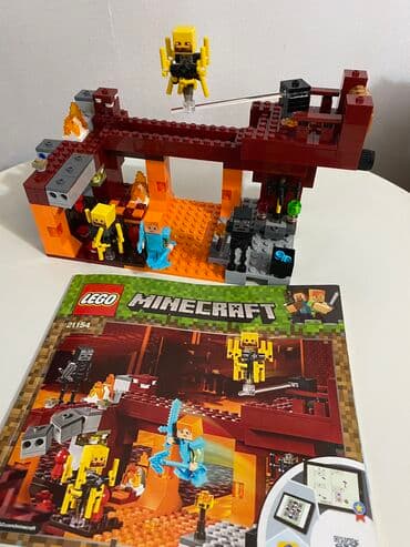 лего дом: Набор Лего Майнкрафт «Мост ифрита», мало б/у, все детали на месте, без — 1