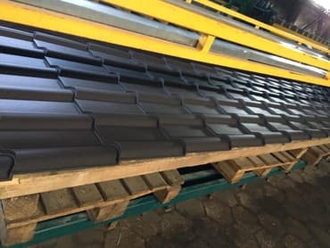 металлочерепицы: Металлочерепица банга-мини длина листа до 7,2м по заказу ширина 1,2 — 3