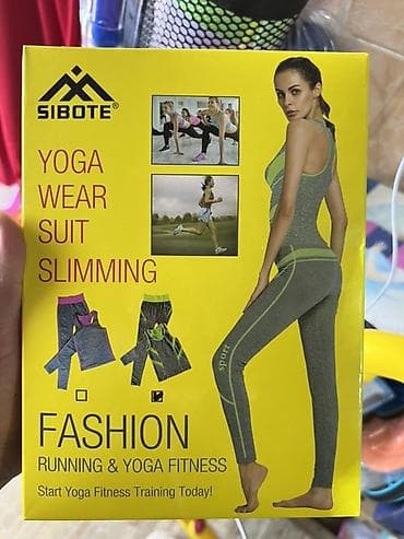 Комплект спортивной одежды SIBOTE для йоги, бега и фитнеса