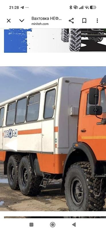 будка камаз: Автобус, Камаз, 2011 г., 6 л, 16-21 мест — 1