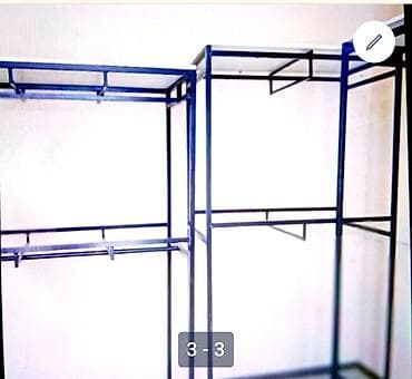 принтеры 3 в 1: Витрина Для одежды, Лофт, 200 см * 120 см * 50 см, Новый — 5