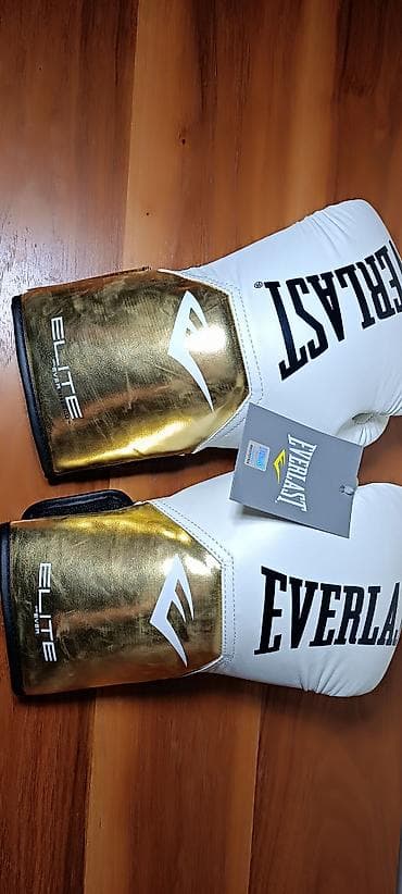 Другое для спорта и отдыха: Перчатки EVERLAST ELITE Размер:10 унций Состояние: новое — 1