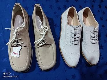 Мужская одежда: Мужские туфли, 41, Новый, цвет - Серый — 1