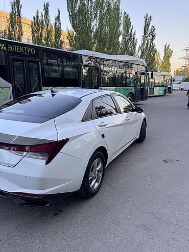 Транспорт: Hyundai Avante: 2020 г., 1.6 л, Автомат, Бензин, Седан — 6