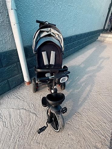 3х колесный: Детский трехколесный велосипед-коляска Skillmax - Универсальная — 1