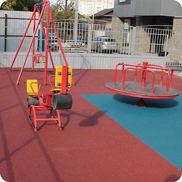 карусель: Резиновое покрытие для детских и спортивных площадок - Бесшовное — 3