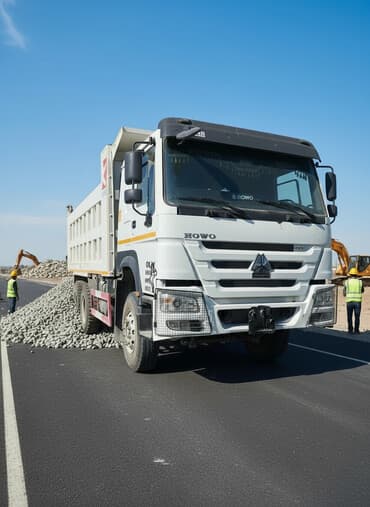 не рабочий авто: Грузовик HOWO. Продаю в отличном состоянии без вложений. Жылы — 1