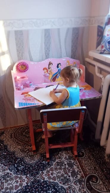 кресло для компьютера детское: Комплект детского стола и стула — 1