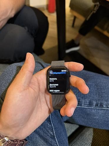 apple: Apple Watch Series 9 (GPS) Акб емкость 92% - Модель: Apple Watch — 4