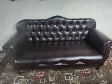 диван черный: Гарнитур для зала, Новый, Диван, Кресло, Самовывоз, Бесплатная доставка, цвет - Черный — 4