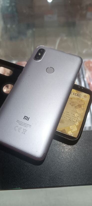 телефон за 2 тысячи: Redmi, Redmi 6, Колдонулган, 32 ГБ, түсү - Кара, 2 SIM — 4