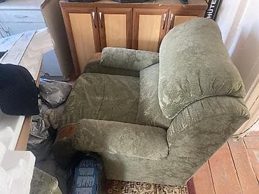 Мебельные гарнитуры: Гарнитур для зала, Б/у, Кресло, Диван, Ткань, текстиль, Самовывоз, Бесплатная доставка, Платная доставка — 4