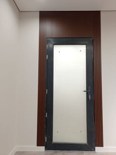 1 комнатный дом: Тв зона бамбуковый панель# 3д панели рейки#молдинг#потолочные — 10