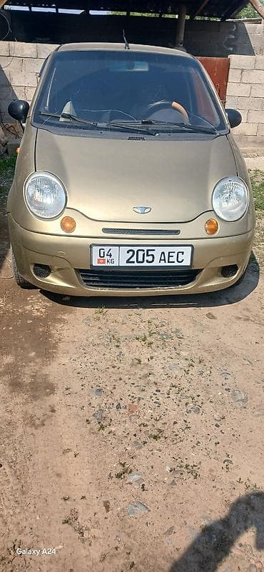 mini kuper: Daewoo Matiz: 2008 г., 0.8 л, Ручные, Бензин, Хэтчбэк — 1