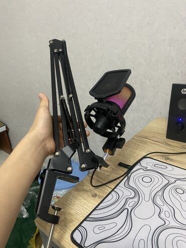 наушники с микрофоном для компьютера: FiFine A6T Коротко о товаре Тип микрофон проводной, микрофонный — 2