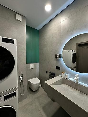 flat osh: 2 комнаты, 69 м², Ак-Кеме (старый аэропорт) Элитка, 5 этаж, Евроремонт — 9