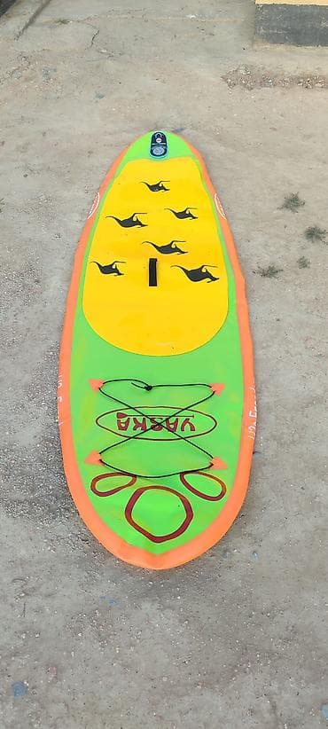 Надувная SUP‑доска для прогулок и фитнеса на воде. - Форм‑фактор