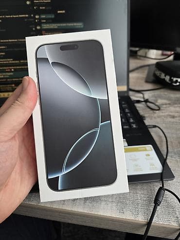 iphon 16 pro: IPhone 16 Pro Max, Б/у, 512 ГБ, White Titanium, Коробка, 100 % — 3