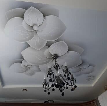 Натяжной потолок Глянцевое, Матовое, 3D потолки Гарантия, Бесплатная консультация, Бесплатный замер