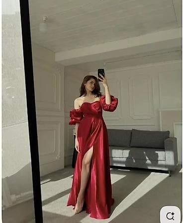 итальянский платье: Вечернее платье макси с открытыми плечами и объемными съемными — 8