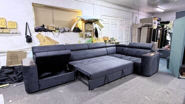 2 х местный раскладной диван: Угловой диван, Складной, Трехместный — 6