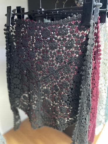 шарф платок: Платок, Косынка, Вязаная модель — 5